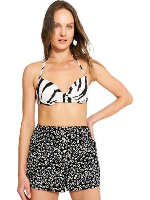 SHORT ESTAMPADO NEGRO PRIMARK
