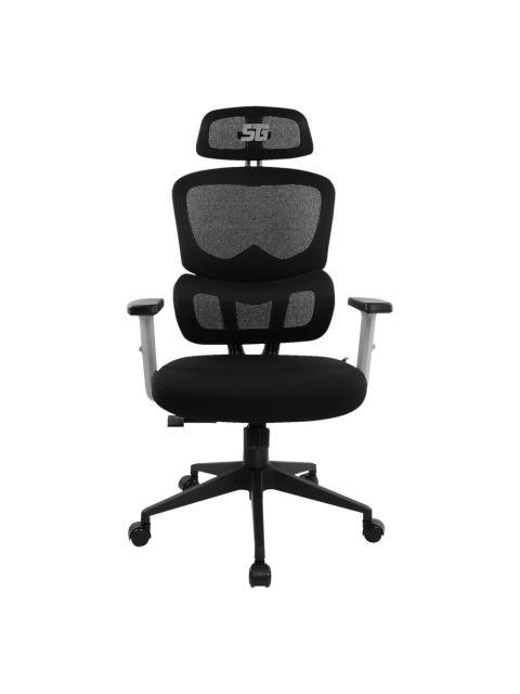 SILLA VORAGO START THE GAME CGM400BK MESH - RECLINABLE - DESCANSA BRAZOS 1D - NEGRA