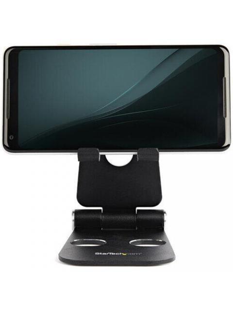 STARTECH  SOPORTE DE ESCRITORIO PARA CELULAR Y TABLET HASTA 13 NEGRO