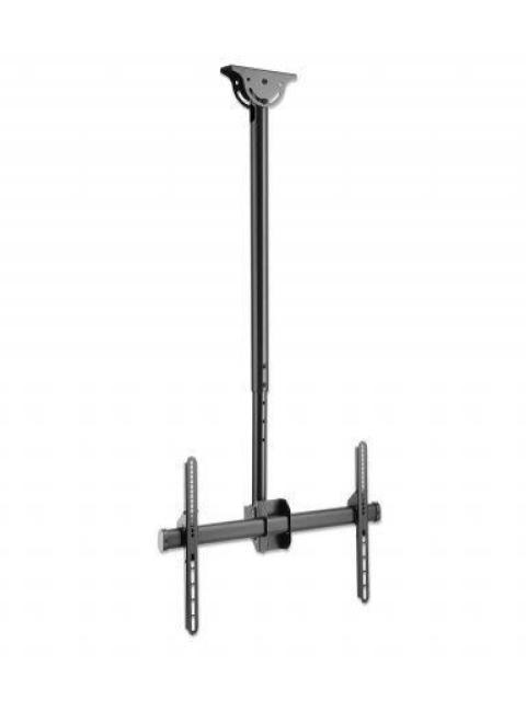 SOPORTE DE TECHO MANHATTAN PARA PANTALLA 37 A 70 HASTA 50KG NEGRO 462204