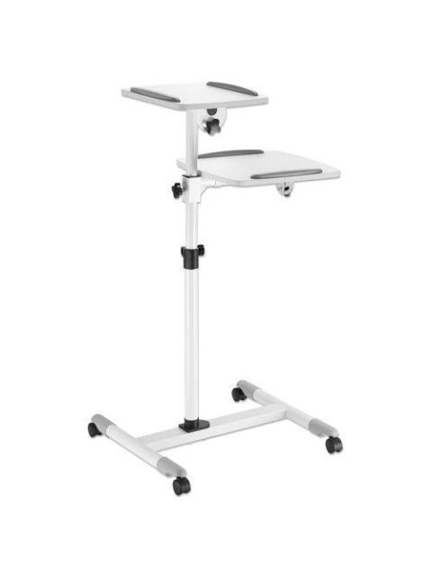 MANHATTAN SOPORTE TIPO CARRO PARA PROYECTOR 461726 HASTA 10KG BLANCO