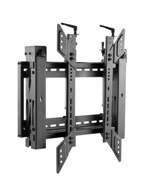 SOPORTE PARA VIDEOWALL OVALTECH OVW4570 PARA TV DE 45 PULGADAS A 70 PULGADAS (RESISTENCIA 70KGS) POP OUT PORTRAIT VIDEO WALL