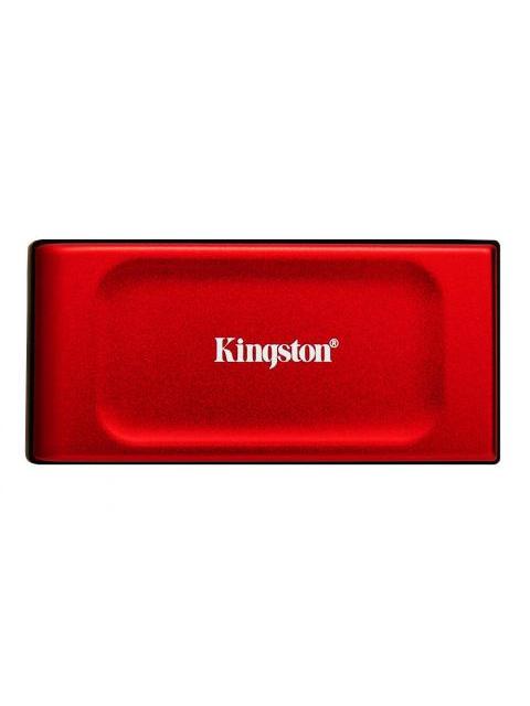 SSD EXTERNO KINGSTON XS1000 2TB USB C ROJO