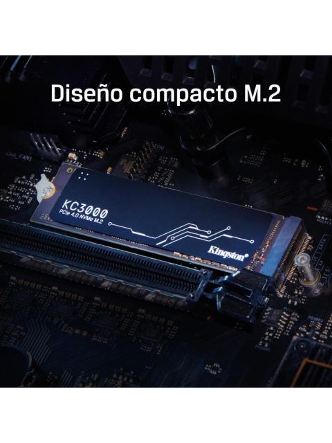 SSD KINGSTON KC3000 NVME 2048GB PCI EXPRESS 4.0 M.2