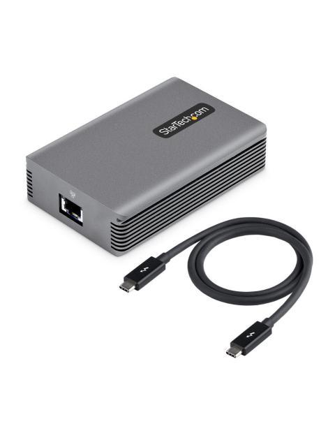 STARTECH  ADAPTADOR DE RED GIGABIT ETHERNET - THUNDERBOLT 3 40000 MBIT-S GRIS