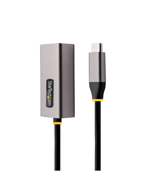STARTECH  ADAPTADOR DE RED GIGABIT ETHERNET USB-C 5000 MBIT-S GRIS-NEGRO