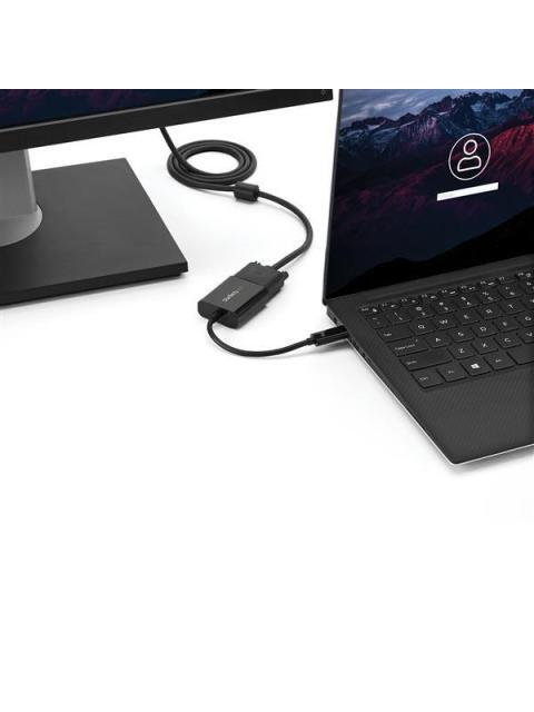 STARTECH  ADAPTADOR DE VIDEO USB C - VGA NEGRO