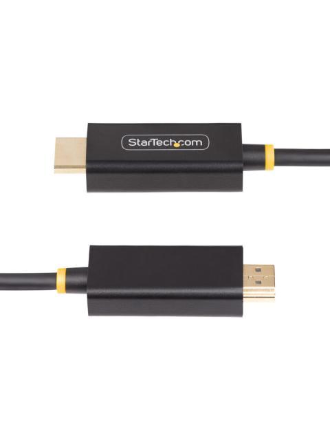 STARTECH  ADAPTADOR DISPLAYPORT 1.4 MACHO - HDMI MACHO 1 METRO NEGRO