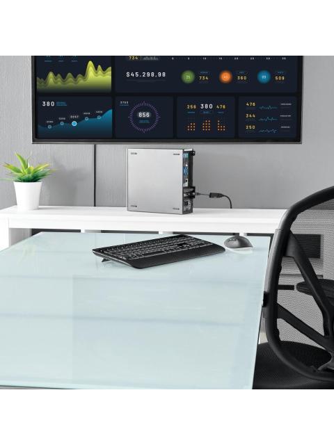 STARTECH  ADAPTADOR DISPLAYPORT 1.4 MACHO - HDMI HEMBRA 4K 60HZ 21CM NEGRO