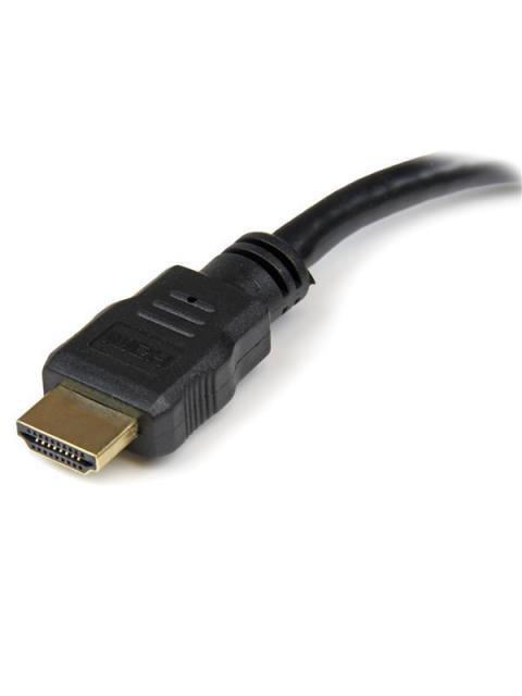 STARTECH  ADAPTADOR HDMI MACHO - DVI-D HEMBRA 20CM NEGRO