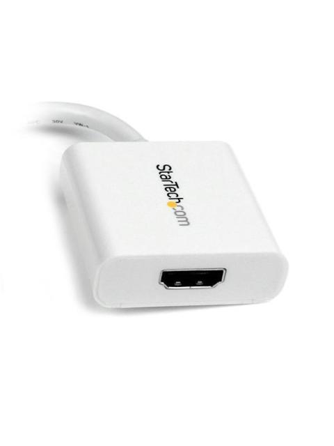 STARTECH  ADAPTADOR MINI DISPLAYPORT 1.2 - HDMI 1080P BLANCO