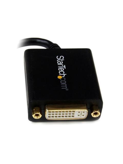 STARTECH  ADAPTADOR MINI DISPLAYPORT MACHO - DVI-D HEMBRA 1080P NEGRO