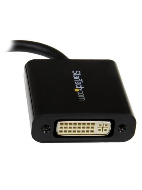 STARTECH  ADAPTADOR MINI DISPLAYPORT 1.2 MACHO - DVI-I HEMBRA 1080P NEGRO