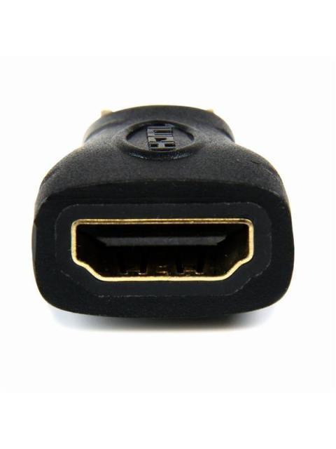 STARTECH  ADAPTADOR MINI HDMI MACHO - HDMI HEMBRA NEGRO