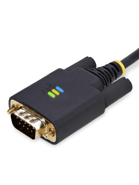 STARTECH  ADAPTADOR USB A MACHO - DB9 RS232 MACHO 3 METROS NEGRO