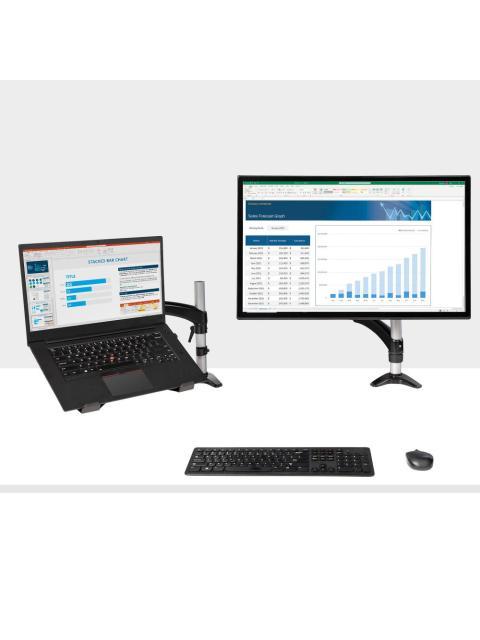 STARTECH  BRAZO DE ESCRITORIO PARA LAPTOP-MONITOR 34 HASTA 8KG NEGRO