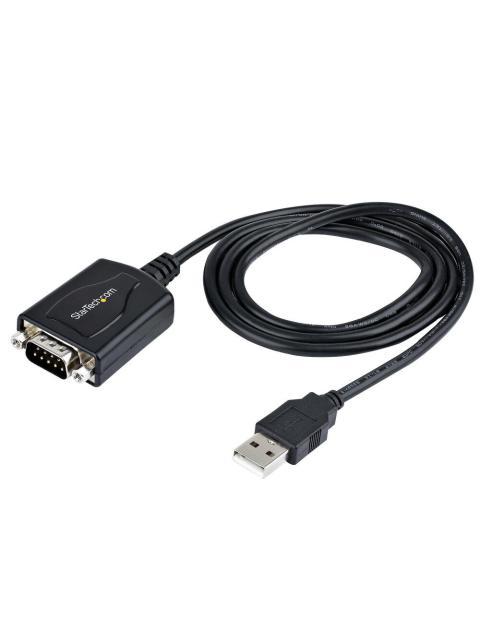 STARTECH  CABLE DB-9 MACHO - USB A 2.0 MACHO 90CM NEGRO