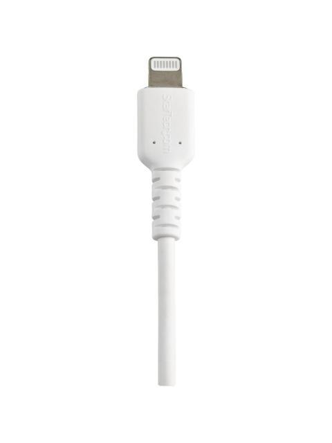 STARTECH  CABLE DE CARGA CERTIFICADO MFI LIGHTNING MACHO - USB A 2.0 MACHO 15CM BLANCO PARA PARA IPOD-IPHONE-IPAD