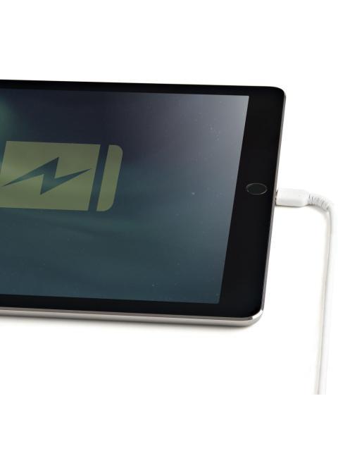 STARTECH  CABLE DE CARGA CERTIFICADO MFI LIGHTNING MACHO - USB A 2.0 MACHO 15CM BLANCO PARA PARA IPOD-IPHONE-IPAD