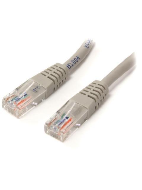 STARTECH  CABLE PATCH CAT5E UTP MOLDEADO RJ-45 MACHO - RJ-45 MACHO 2.1 METROS GRIS