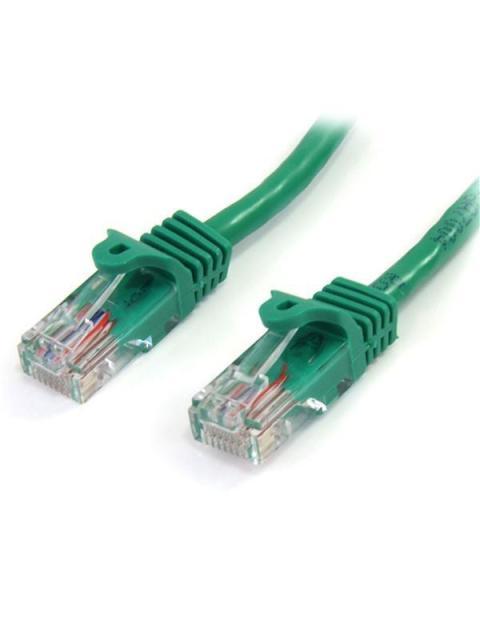 STARTECH  CABLE PATCH CAT5E UTP SIN ENGANCHES RJ-45 MACHO - RJ-45 MACHO 2 METROS VERDE