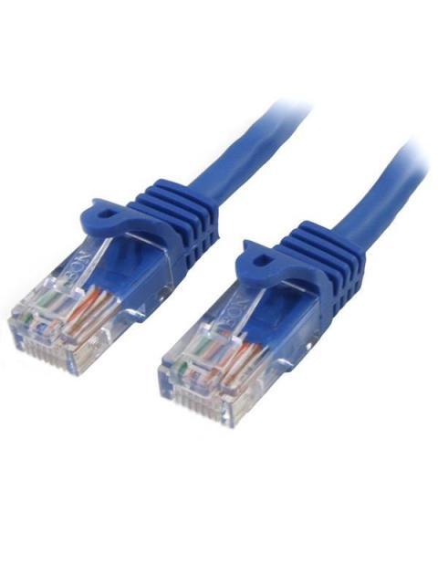 STARTECH  CABLE PATCH CAT5E UTP SIN ENGANCHES RJ-45 MACHO - RJ-45 MACHO 7 METROS AZUL