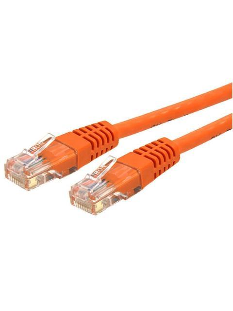 STARTECH  CABLE PATCH CAT6 UTP MOLDEADO RJ-45 MACHO - RJ-45 MACHO 15.2 METROS NARANJA