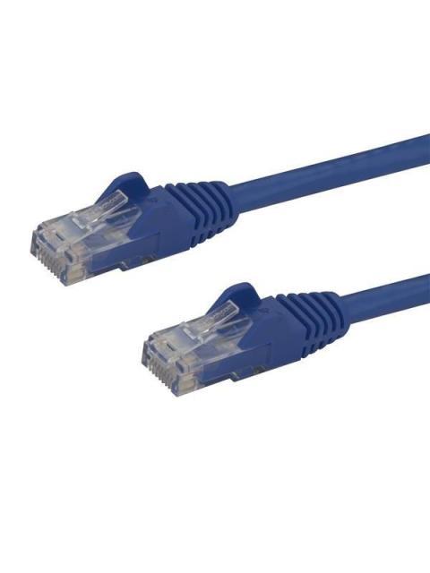 STARTECH  CABLE PATCH CAT6 UTP SIN ENGANCHES RJ-45 MACHO - RJ-45 MACHO 1 METRO AZUL