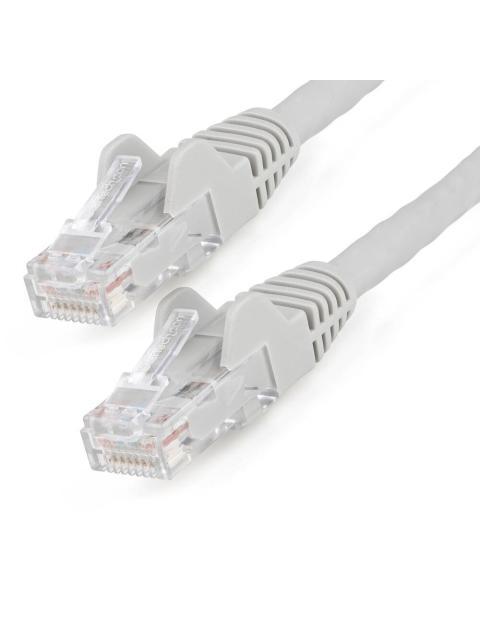 STARTECH  CABLE PATCH CAT6 UTP SIN ENGANCHES RJ-45 MACHO - RJ-45 MACHO 1 METRO GRIS