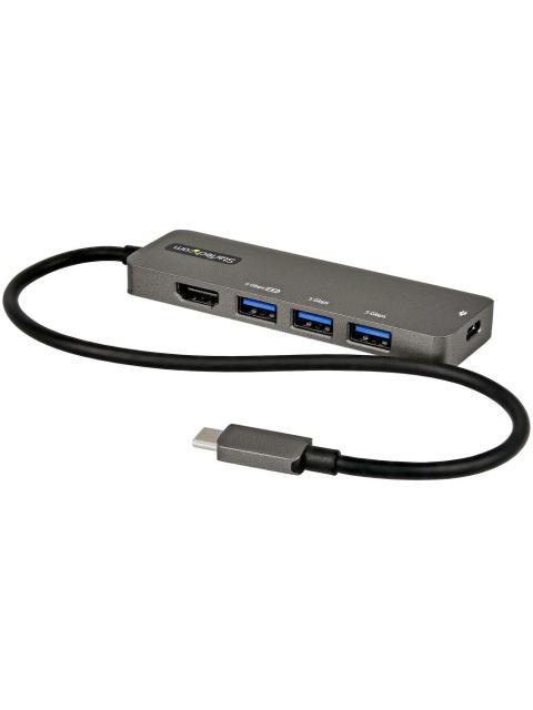 STARTECH  DOCKING STATION DKT30CHPD3 USB-C 3X USB A 3.0 1X HDMI