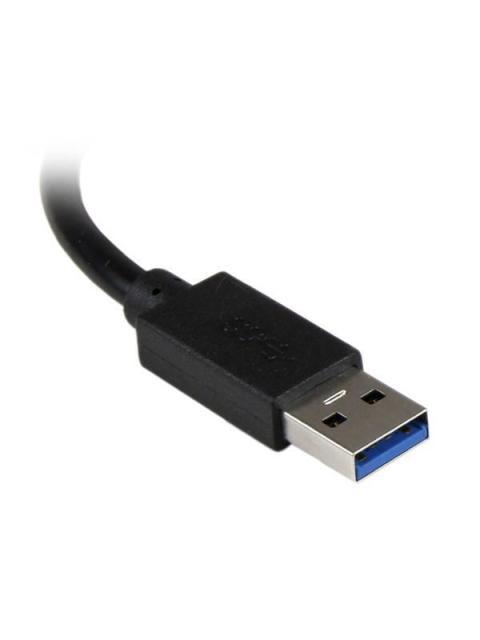 HUB USB 3.0 ALUMINIO C-CABLE 3PTOS Y ADAPTADOR STARTECH ST3300GU3B