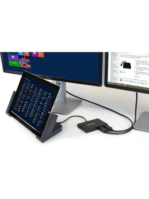 STARTECH  SPLITTER MULTIPLICADOR DISPLAYPORT 1.2 - 4X DISPLAYPORT NEGRO