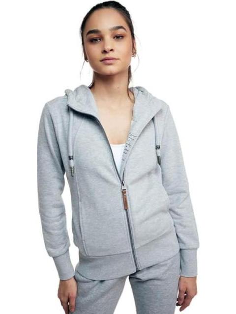 SUDADERA BASICA CON CAPUCHA GRIS HOLLY LAND