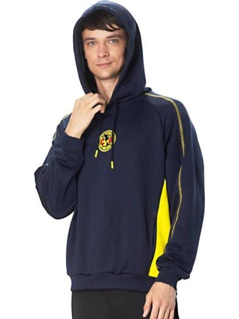 SUDADERA CLUB AMERICA HOOD AZUL CA