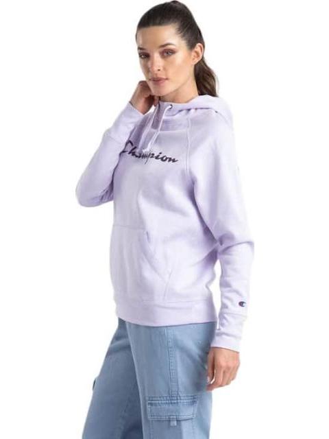 SUDADERA CON CAPUCHA LILA CHAMPION