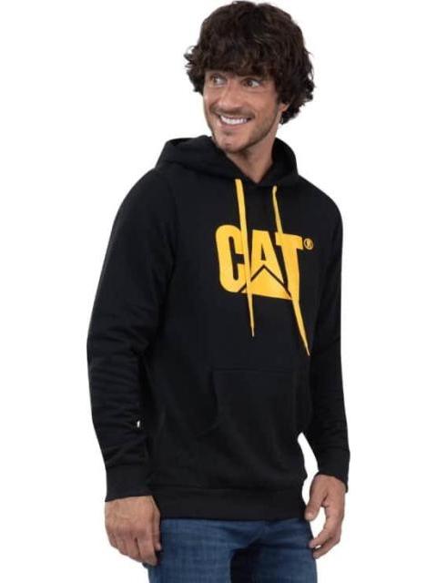SUDADERA CON CAPUCHA NEGRO CATERPILLAR