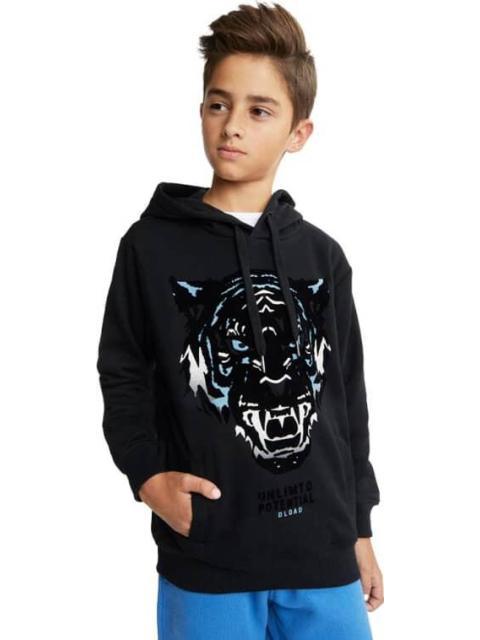 SUDADERA CON CAPUCHA TIGRE NEGRO NEXT CO