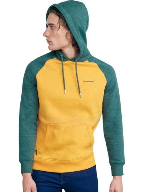SUDADERA CON CAPUCHA VERDE NEXT CO