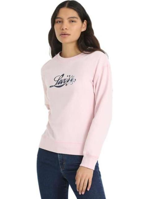 SUDADERA CUELLO REDONDO ROSA LEVIS STRAUSS