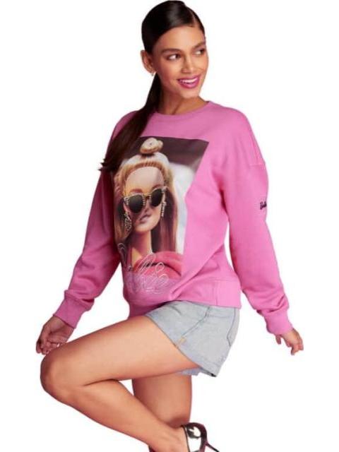 SUDADERA BARBIE ROSA BARBIE