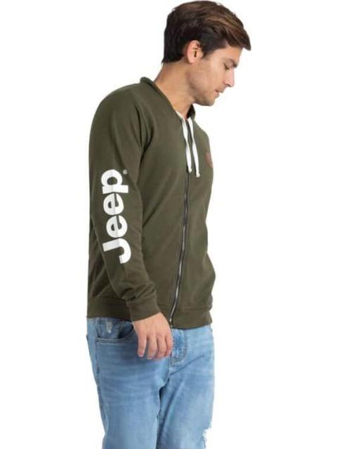 SUDADERA JEEP HOOD FZ VERDE OLIVO JEEP