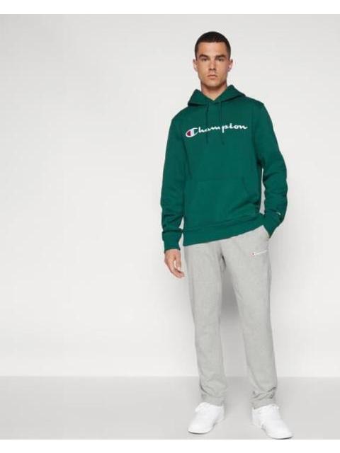 SUDADERA POWERBLEND GRAPHIC HOODIE VERDE CHAMPION