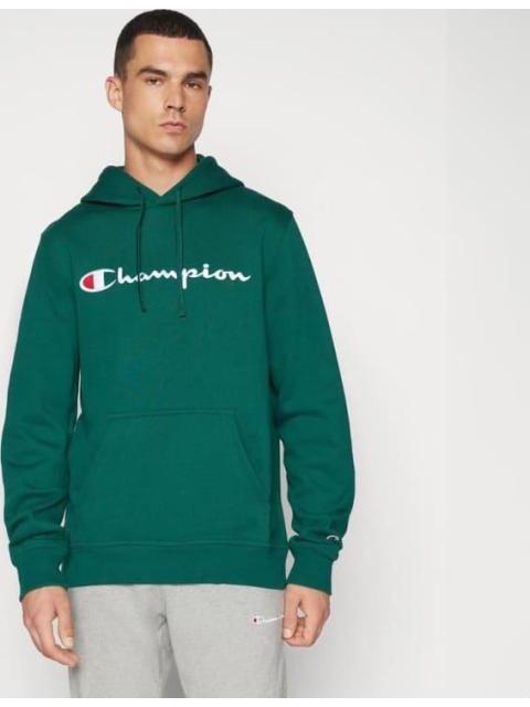 SUDADERA POWERBLEND GRAPHIC HOODIE VERDE CHAMPION