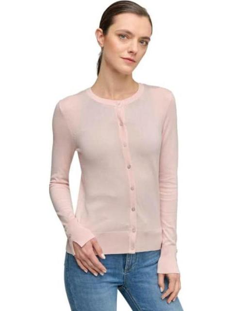 SUETER ABIERTO BOTON ROSA PRIMARK