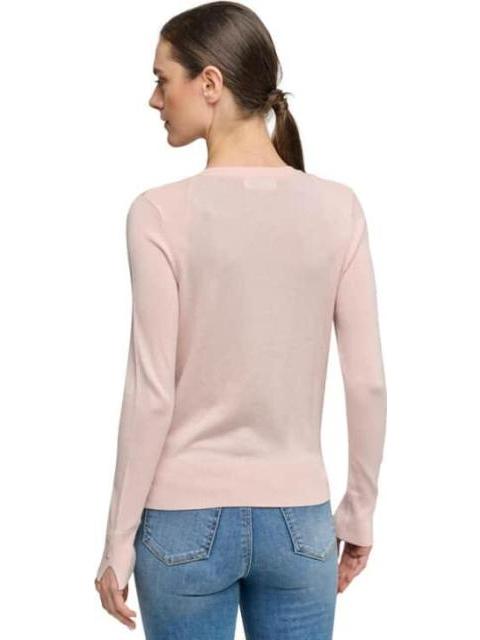 SUETER ABIERTO BOTON ROSA PRIMARK