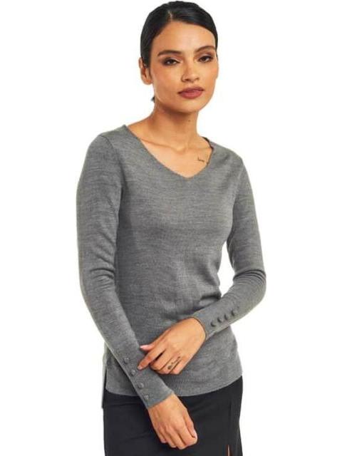 SUETER BOTONES PEDRERIA GRIS PRIMARK