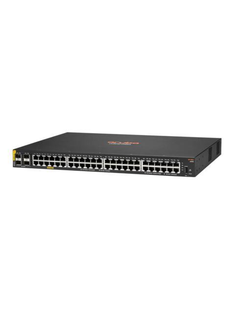 SWITCH ARUBA GIGABIT ETHERNET CX 6000 48 PUERTOS 10-100-1000MBPS + 4 PUERTOS SFP 104 GBIT-S 8192 ENTRADAS - ADMINISTRABLE