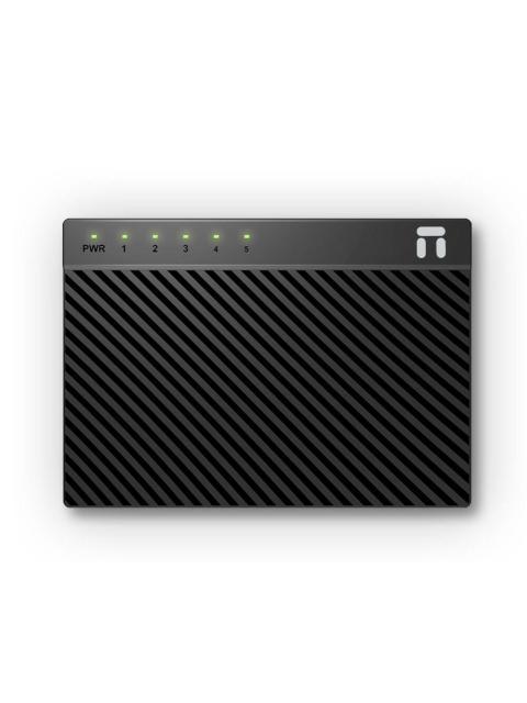 SWITCH NETIS GIGABIT ETHERNET ST3105GC 5 PUERTOS 10-100-1000MBPS 2.000 ENTRADAS - NO ADMINISTRABLE