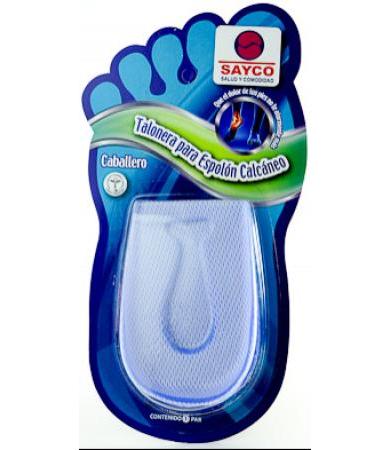 TALONERA DE GEL HERRADURA CABALLERO SAYCO