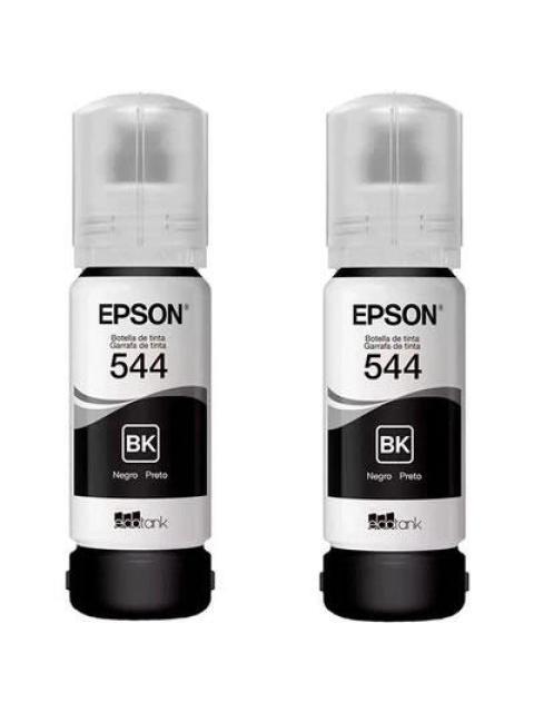 TANQUE DE TINTA EPSON T544 NEGRO 65ML 2 PIEZAS